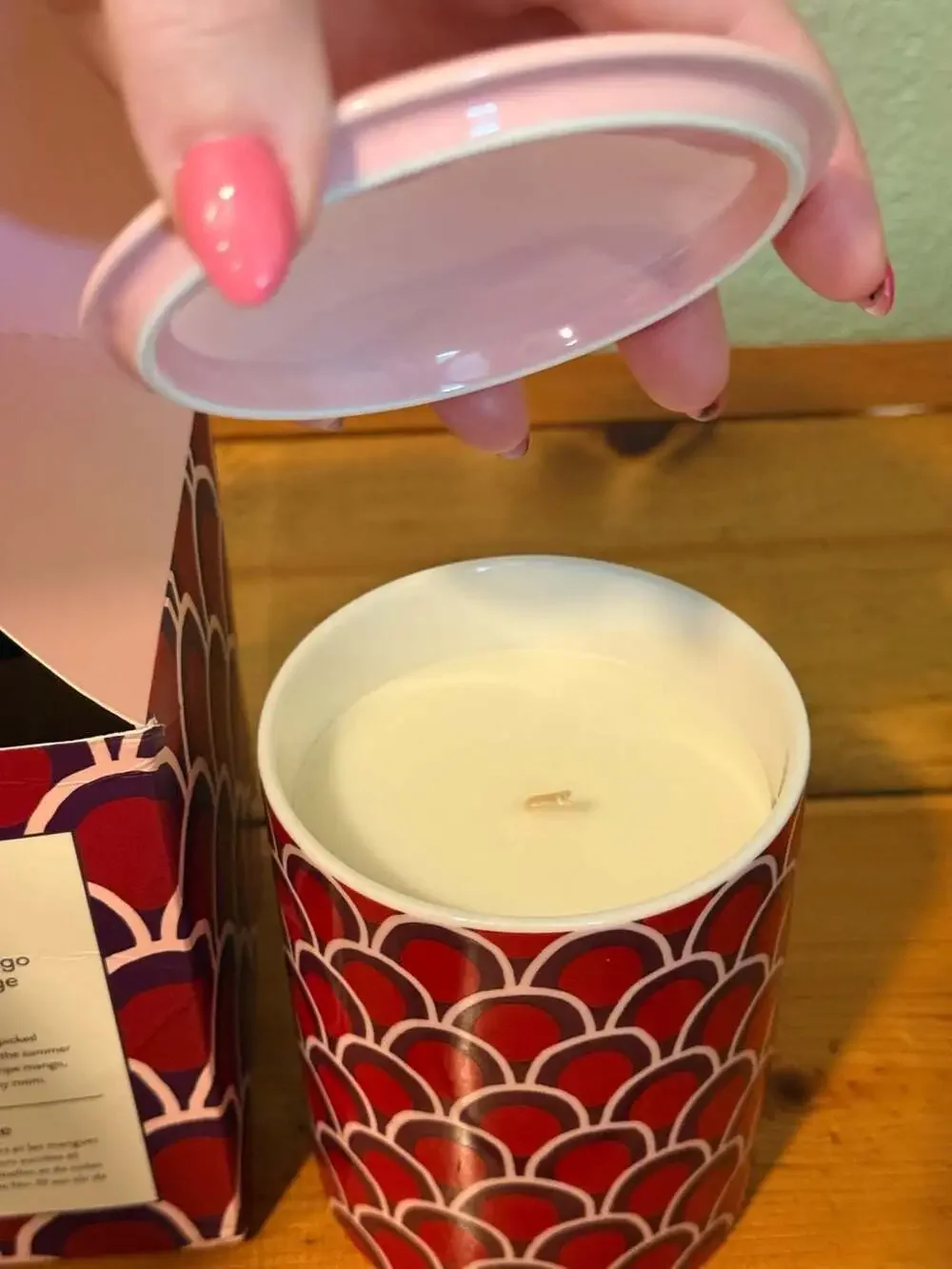 L'or de Seraphine Ruby No. 19 Goji, Mango & Orange Scented Candle